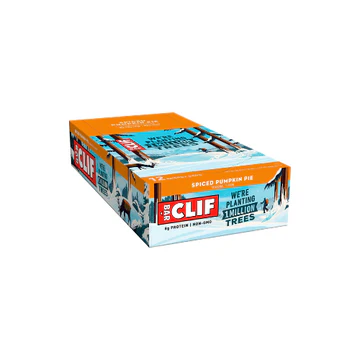CLIF BAR Spiced Pumpkin Pie – 12 Count, 10 g Protein