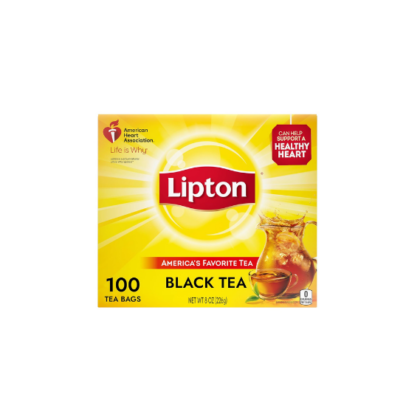 Lipton Black Tea Bags – 100 ct, 12 Packs