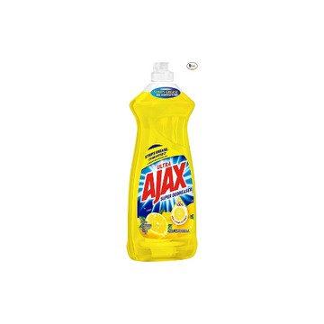 AJAX Dish Liquid Lemon 28 oz – Case Pack 9
