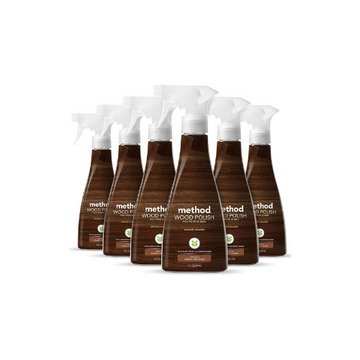 Method Almond Wood Polish, 14 oz (6-Pack)