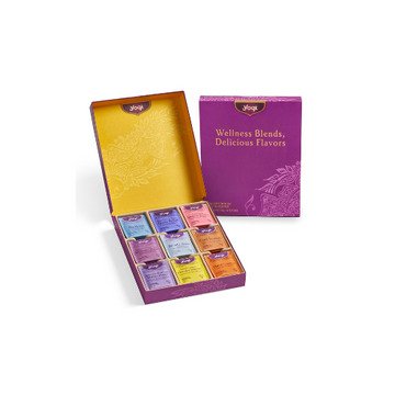 Yogi Tea Get Well Organic Sampler Gift Box – 45 Bags
