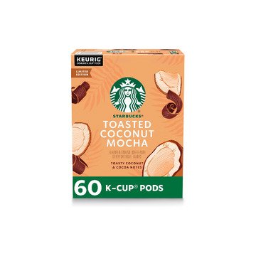 Starbucks Toasted Coconut Mocha K-Cups, 60 Pods