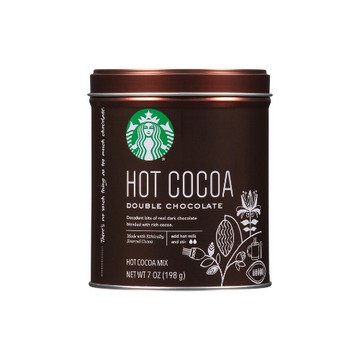 Starbucks Double Chocolate Hot Cocoa Mix, 7 oz Tin (3-Pack)