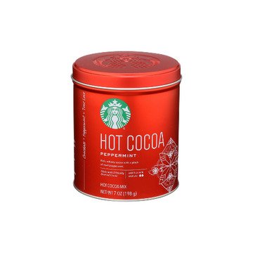 Starbucks Peppermint Hot Cocoa Mix, 7 oz Tin